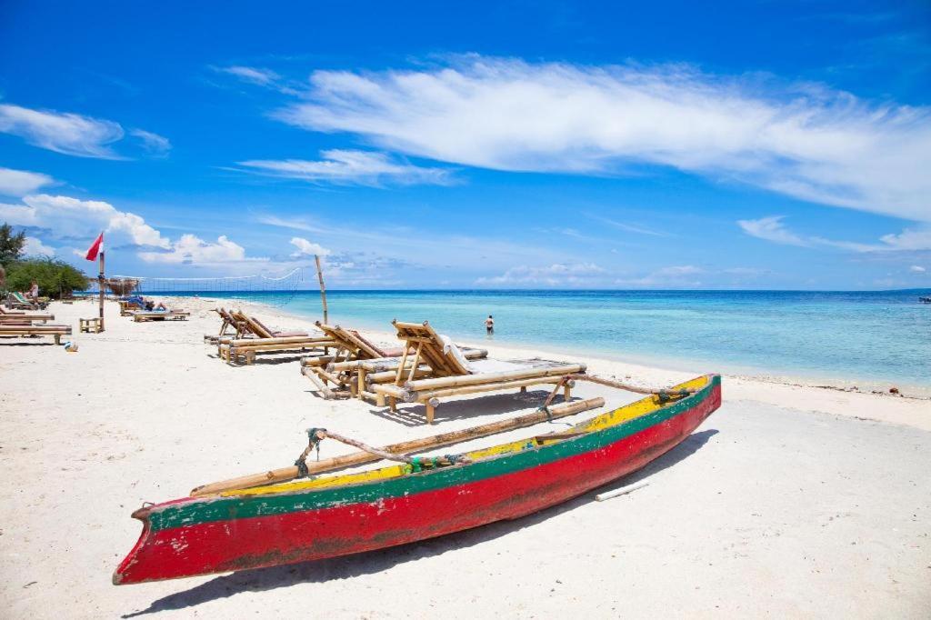 Pondok Windy Quần đảo Gili Ngoại thất bức ảnh
