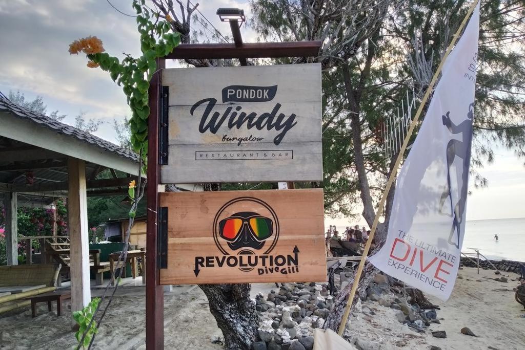 Pondok Windy Quần đảo Gili Ngoại thất bức ảnh